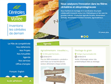 Tablet Screenshot of cereales-vallee.org